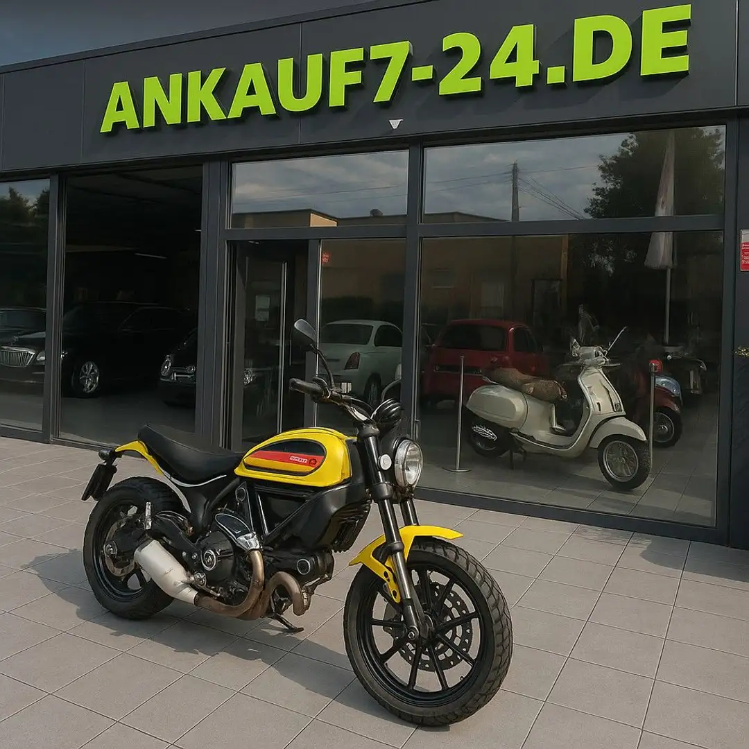 Ducati Scrambler Jaune - 1