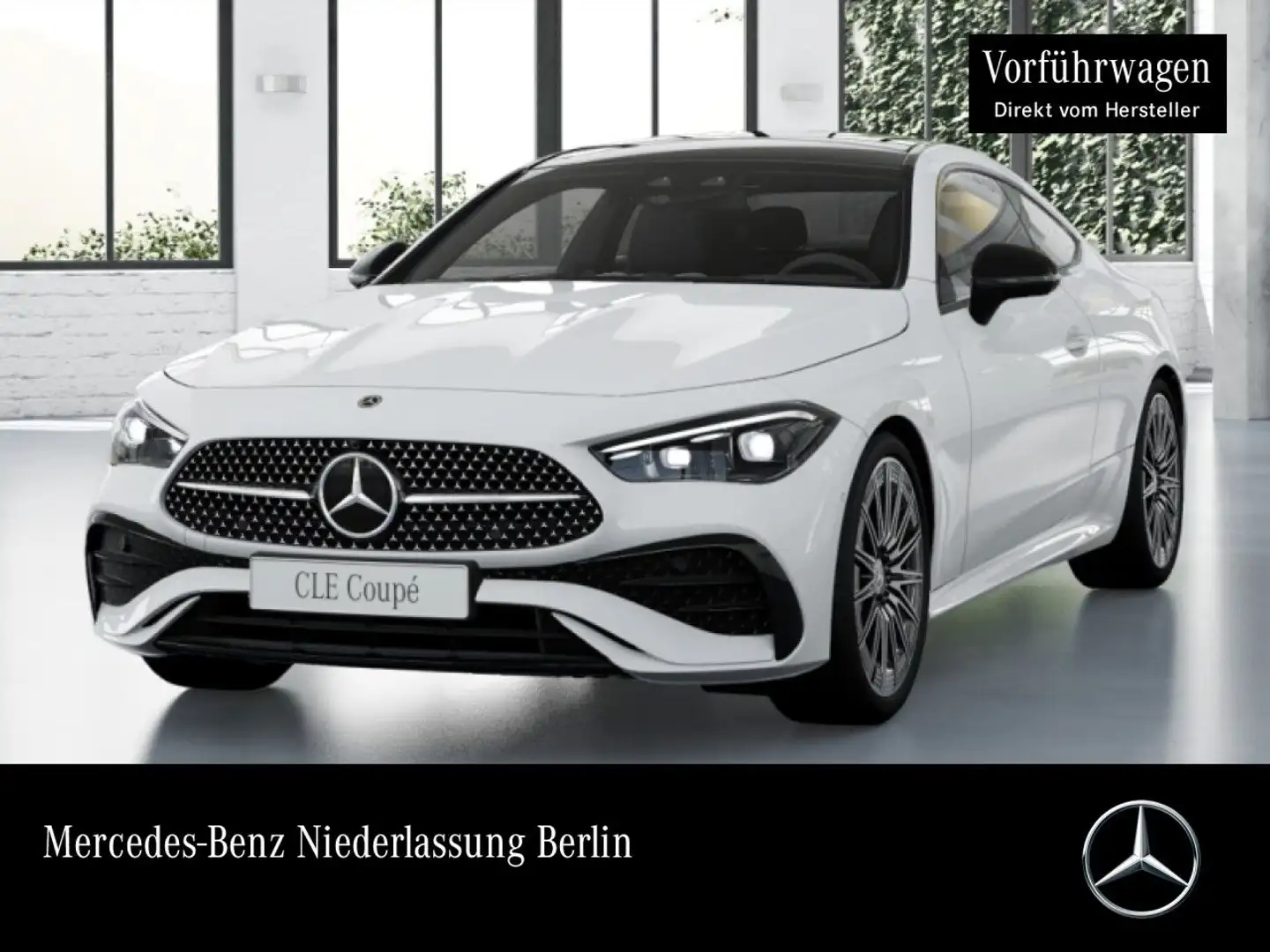 Mercedes-Benz CLE 200 AMG+NIGHT+PANO+360+BURMESTER+KEYLESS+9G Blanc - 1