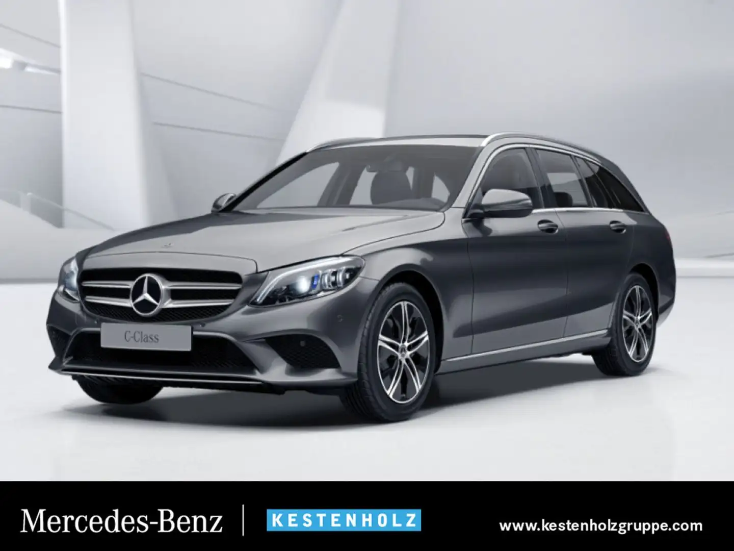 Mercedes-Benz C 220 d T 4M Multibeam COMAND AHK Kamera SpurPak Grigio - 1