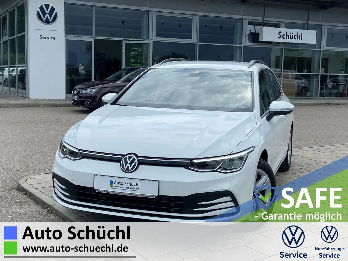 Volkswagen Golf Variant 1.5 TSI LIFE NAVI+LED+APP-CONNECT+A Weiß - 1