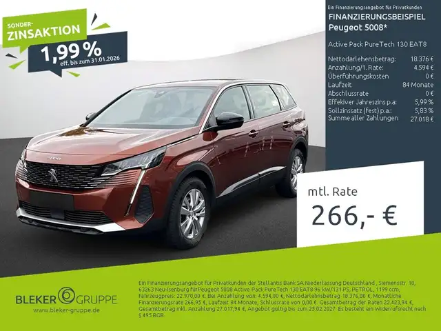 Peugeot 5008 Active Pack PureTech 130 EAT8