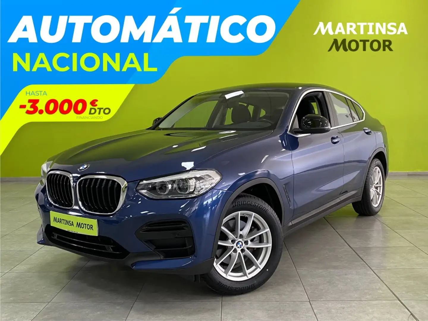 BMW X4 xDrive 20dA Azul - 1