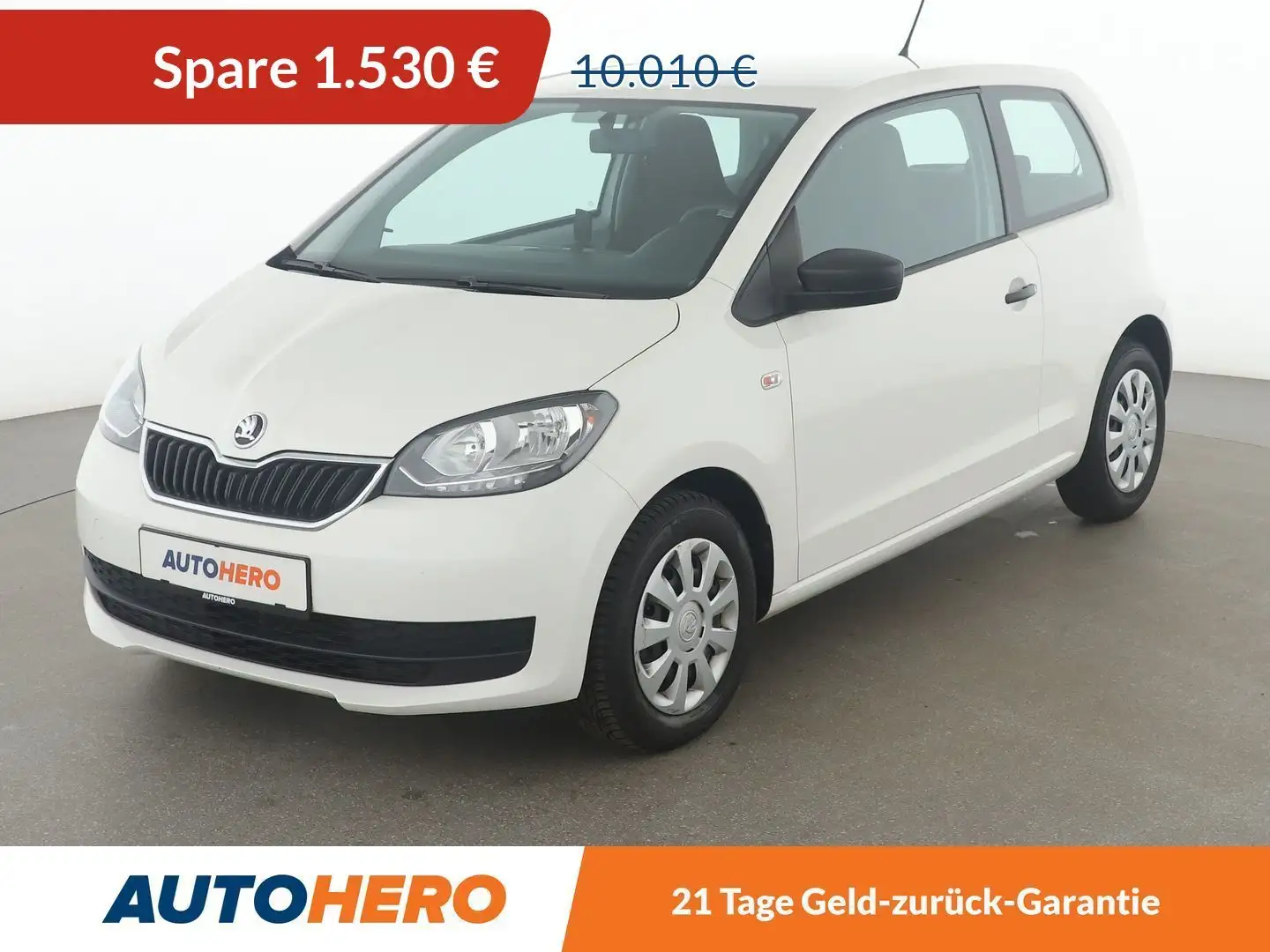 Skoda Citigo 1.0 MPI Active*PDC*KLIMA*CD*GARANTIE* Wit - 1