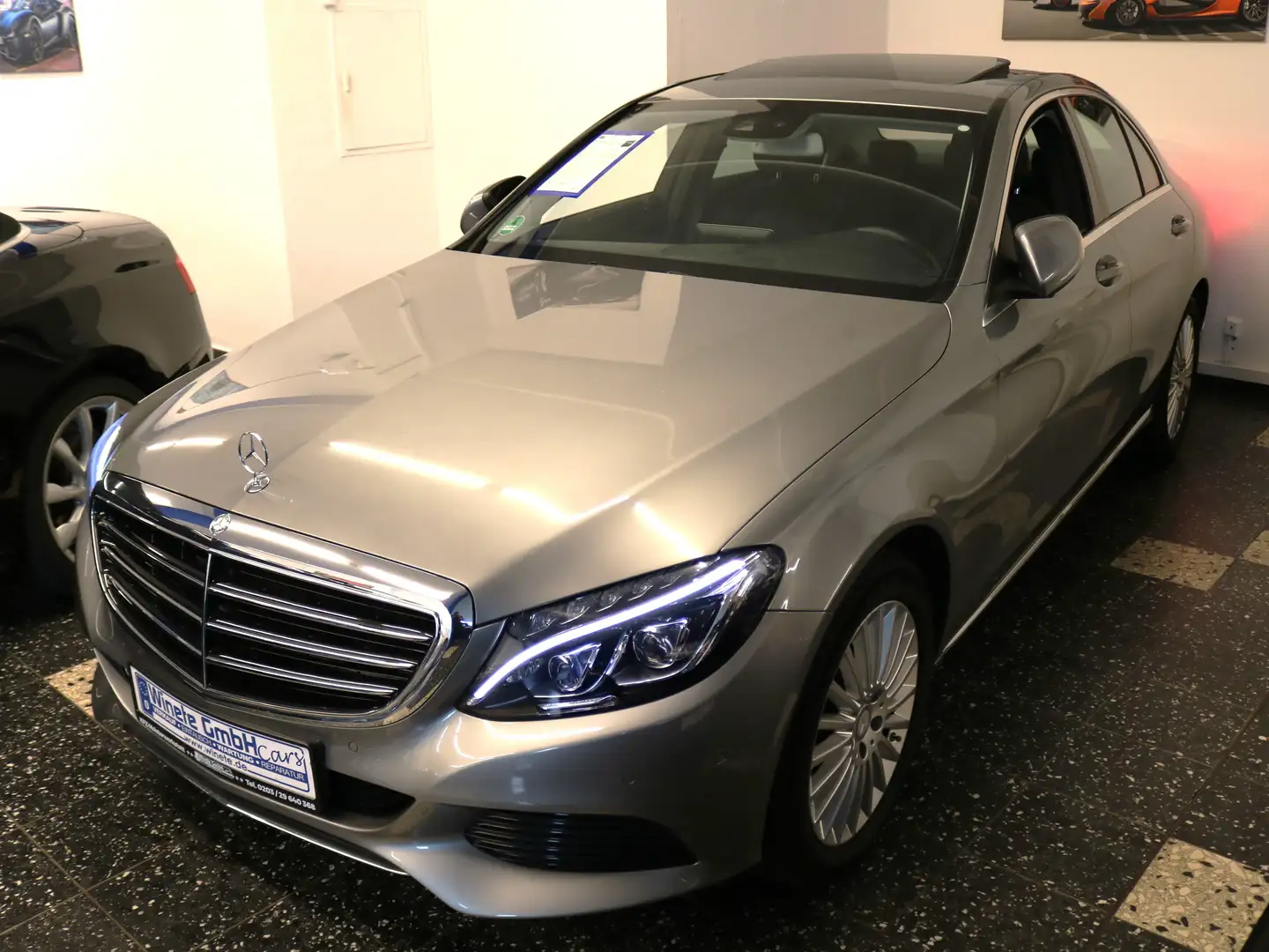 Mercedes-Benz C 220 C 220 BlueTEC*SHZ*PDC*NAVI*LED*KLIMAAUT*SchDACH*uv Szürke - 1