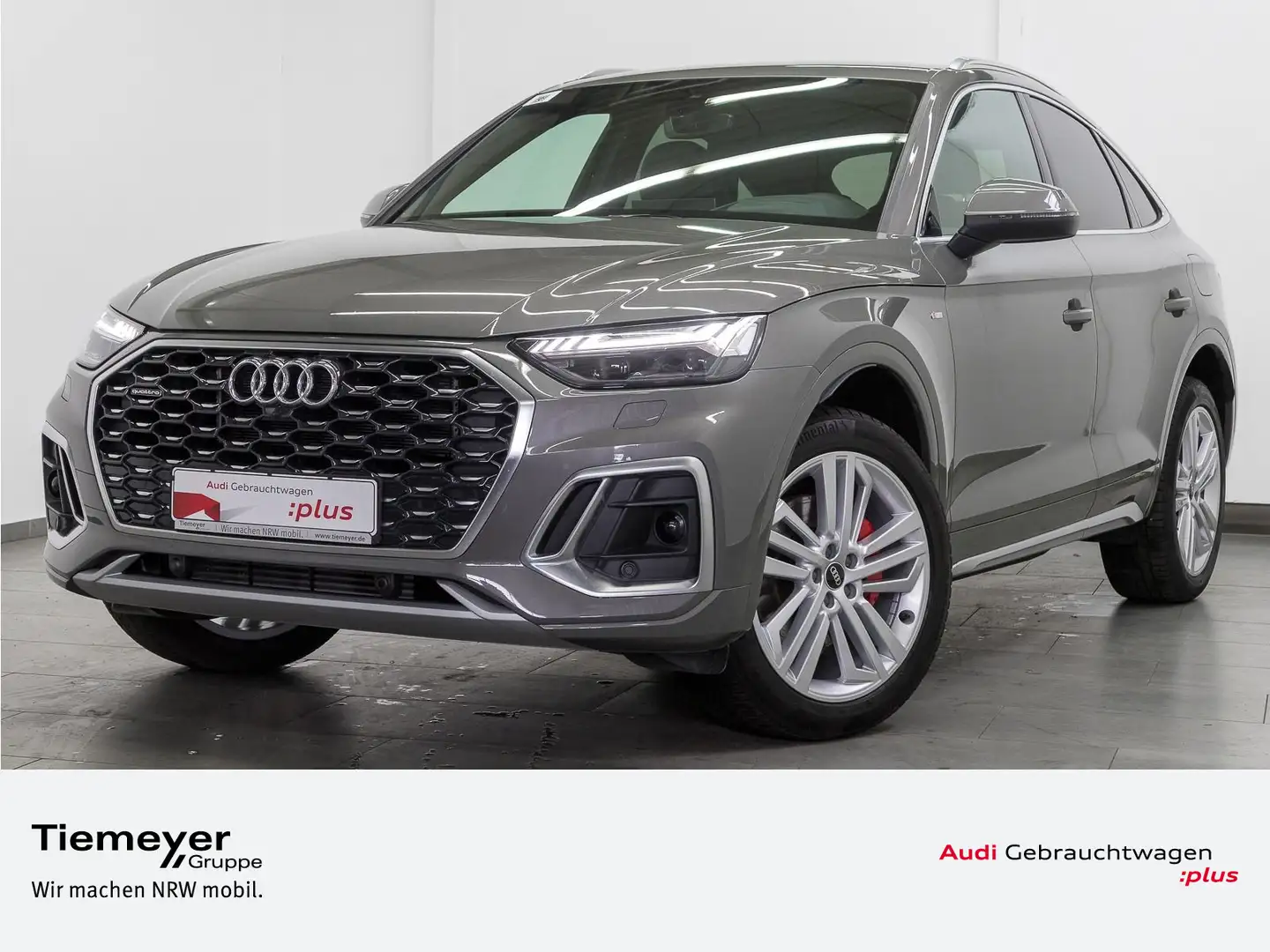 Audi Q5 50 TFSIe Q S LINE BUSINESS LM20 AHK Grau - 1