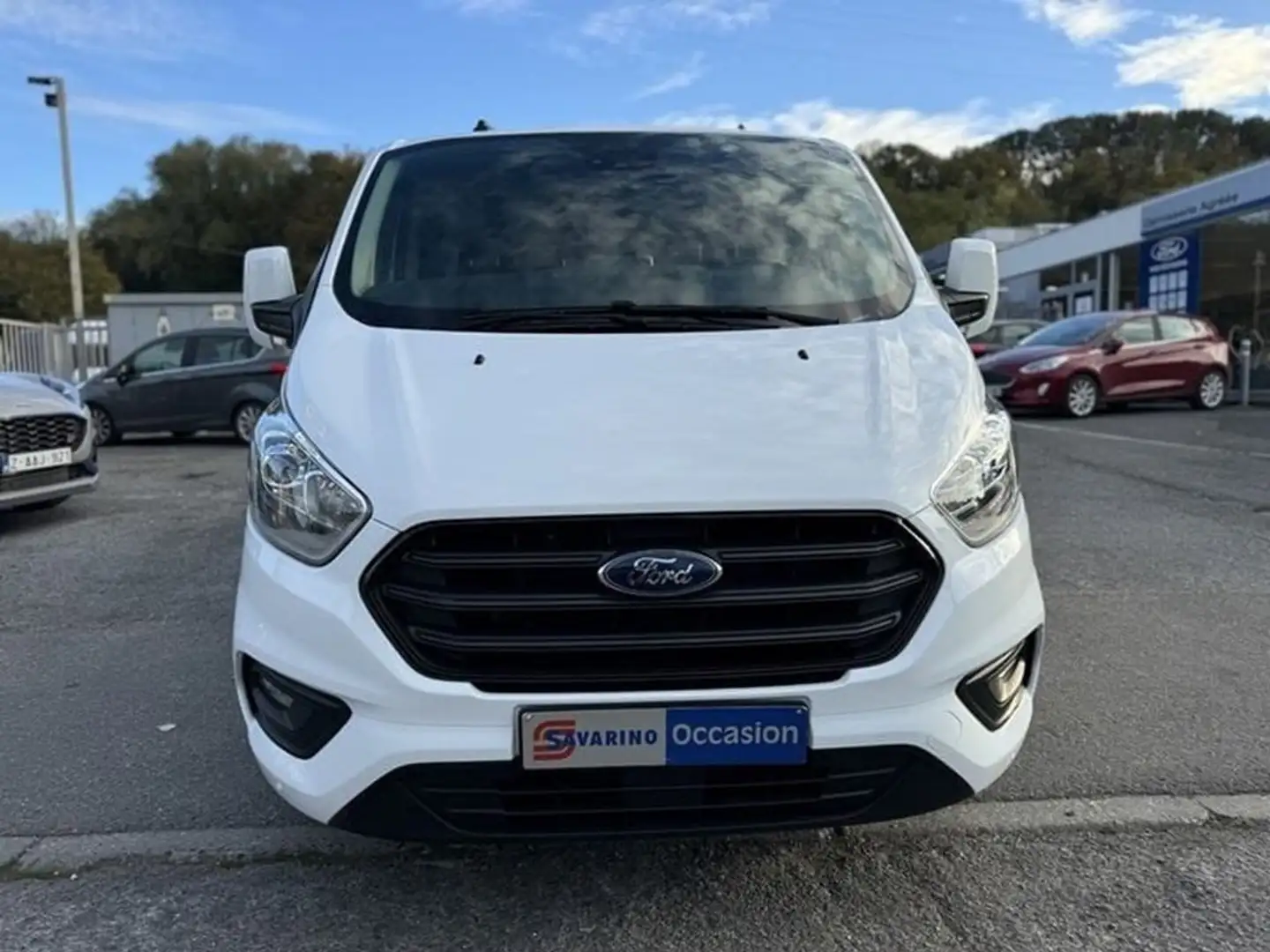 Ford Transit Custom Blanc - 2