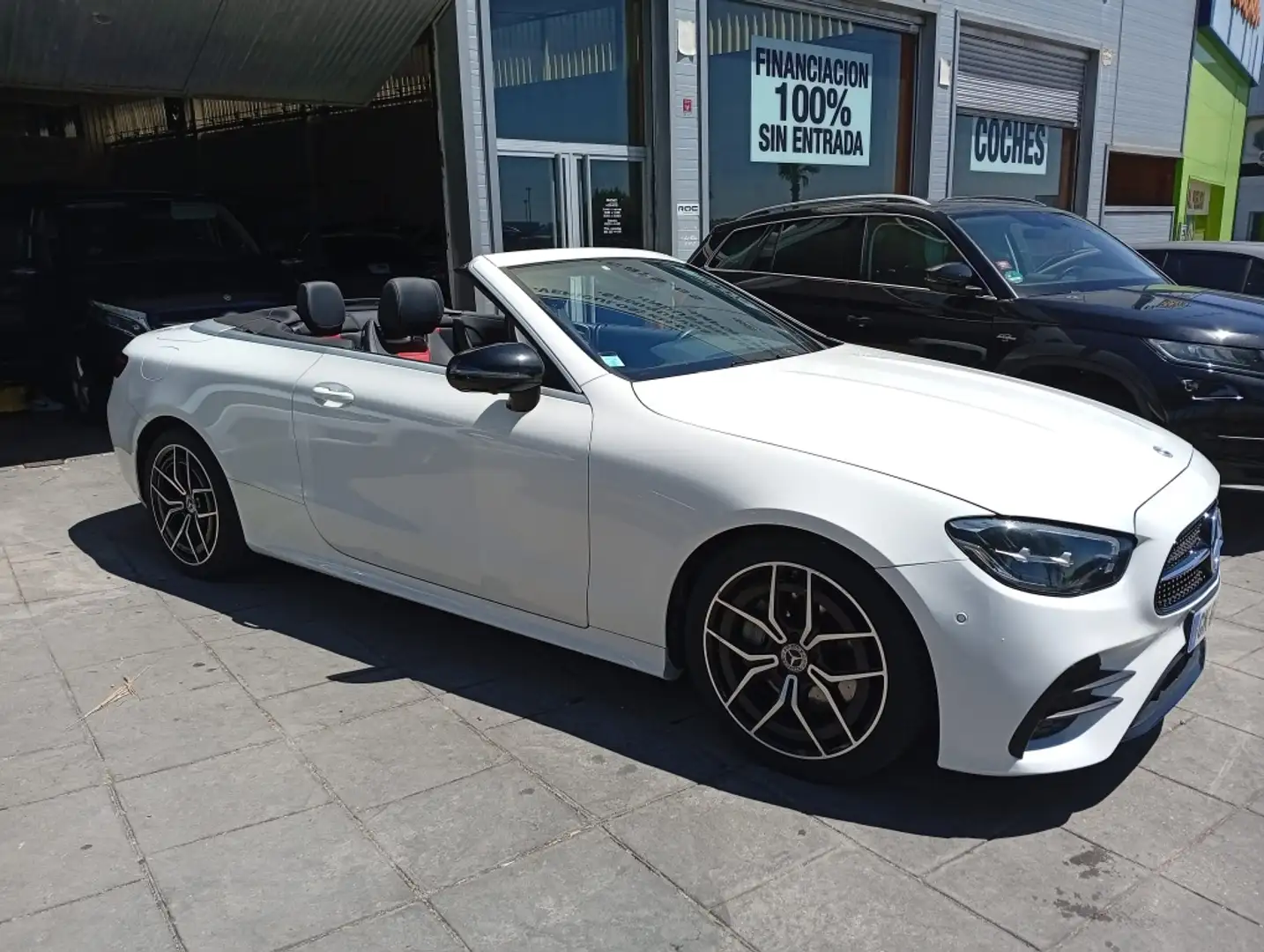 Mercedes-Benz E 220 Cabrio 220d 9G-Tronic Blanc - 1
