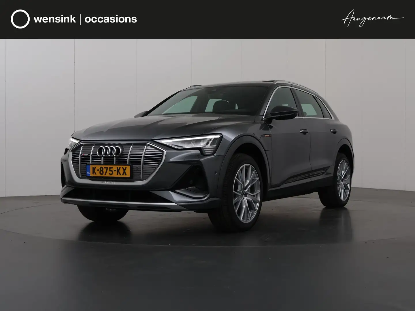 Audi e-tron 55 quattro S edition 95 kWh | Panoramadak | Naviga Grijs - 1