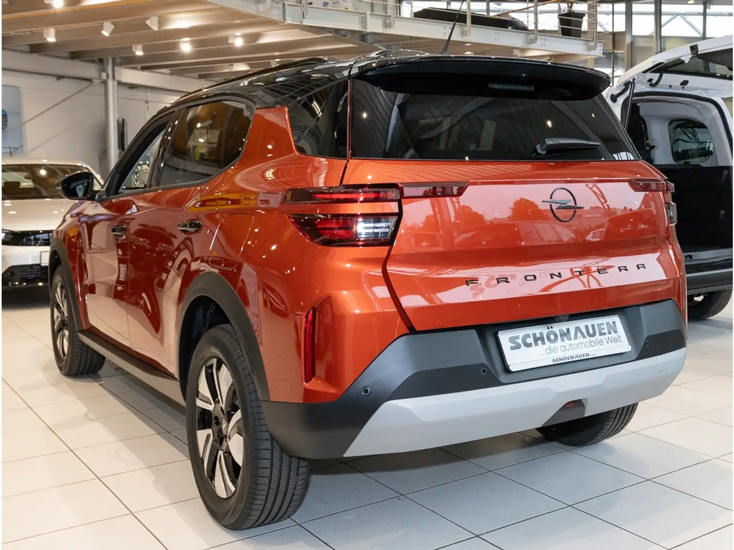 Opel Frontera GS, Elektromotor PDC met. Oranje - 2