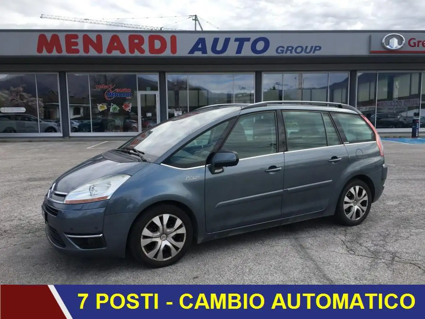 Citroen Grand C4 Picasso 2.0 HDi 138cv CMP6 Exclusive Style 7 POSTI Grigio - 1