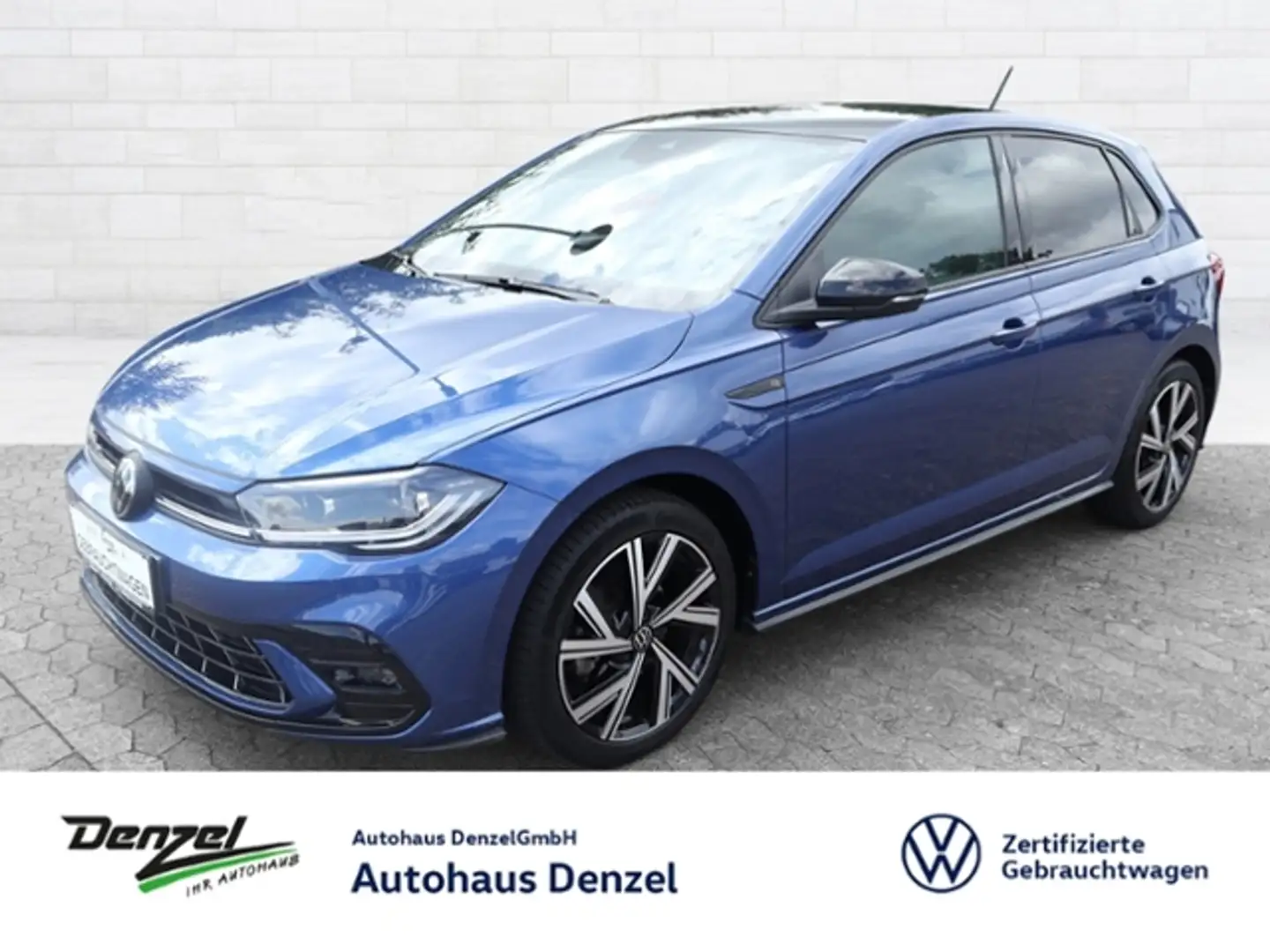 Volkswagen Polo R-Line 1.0 TSI DSG LED/KAMERA Bleu - 1