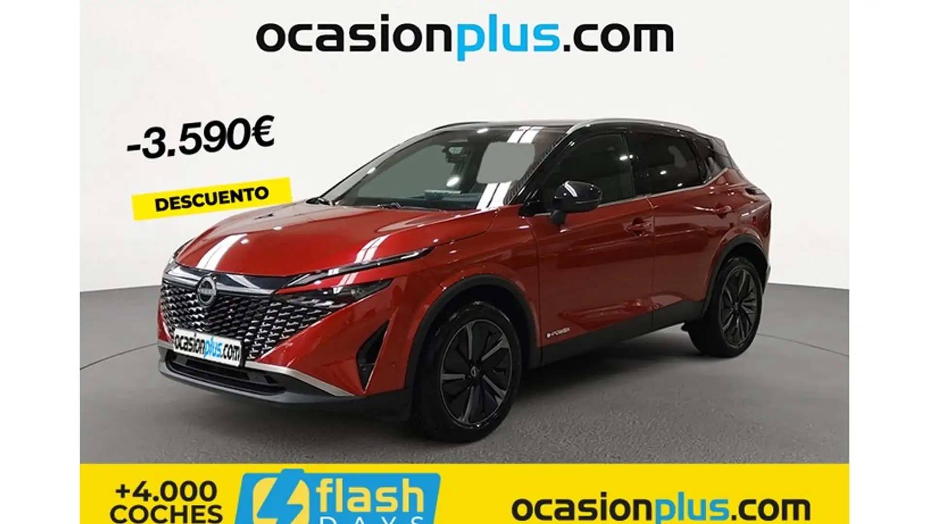 Nissan Qashqai E-POWER Tekna 4x2 140kW Rojo - 1