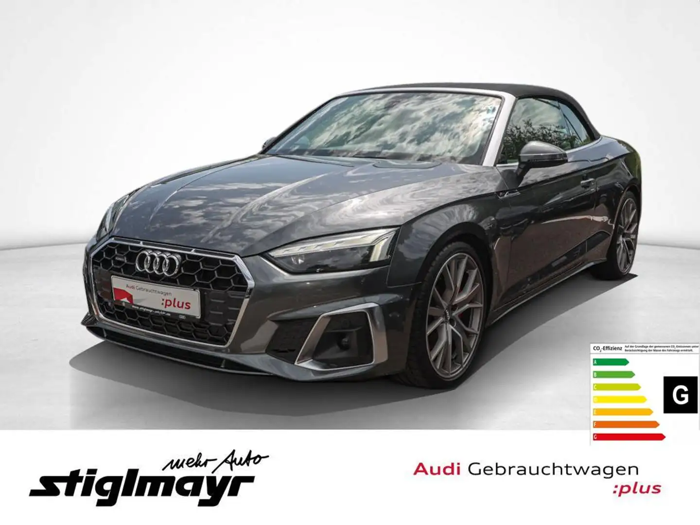 Audi A5 Cabrio S line 45 TFSI quattro S tronic Alu-20 Grau - 1