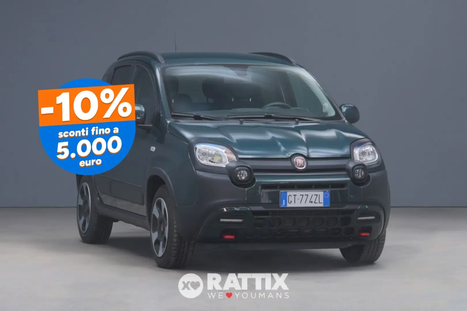 Fiat Panda 1.0 Firefly Hybrid 70CV Cross 5p.ti Verde - 1
