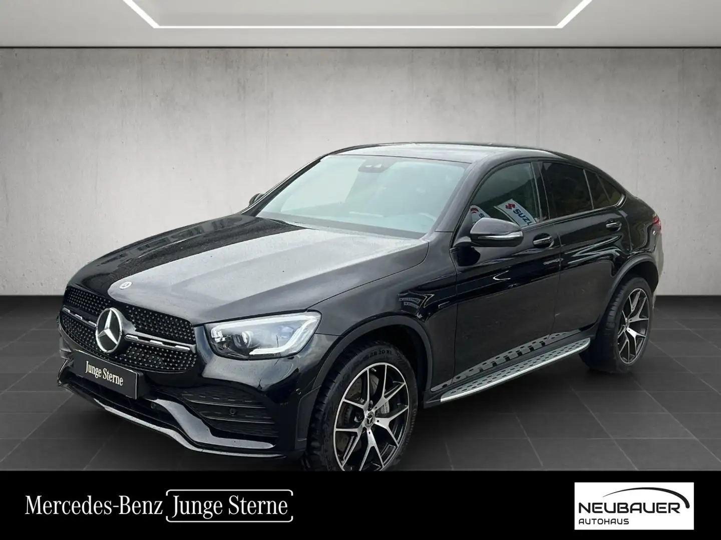 Mercedes-Benz GLC 300 de 4MATIC Coupé PTS Shz Ambi Mbeam eHeck Schwarz - 1