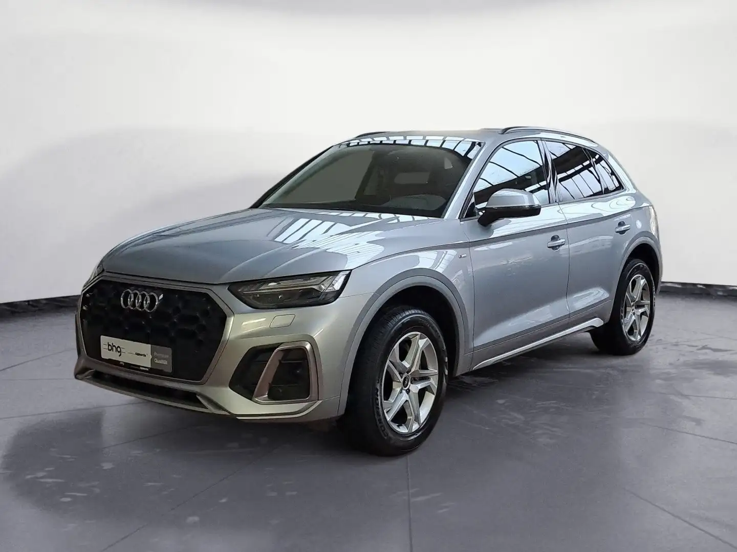 Audi Q5 S line 40 TDI Quattro S tronic *AHK*BUISNESS- Silber - 2