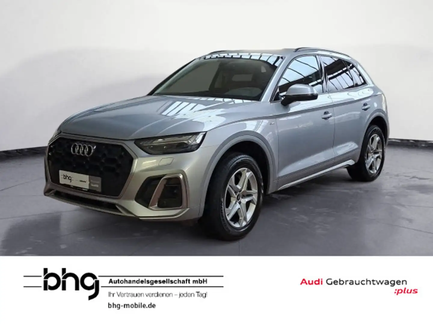 Audi Q5 S line 40 TDI Quattro S tronic *AHK*BUISNESS- Silber - 1