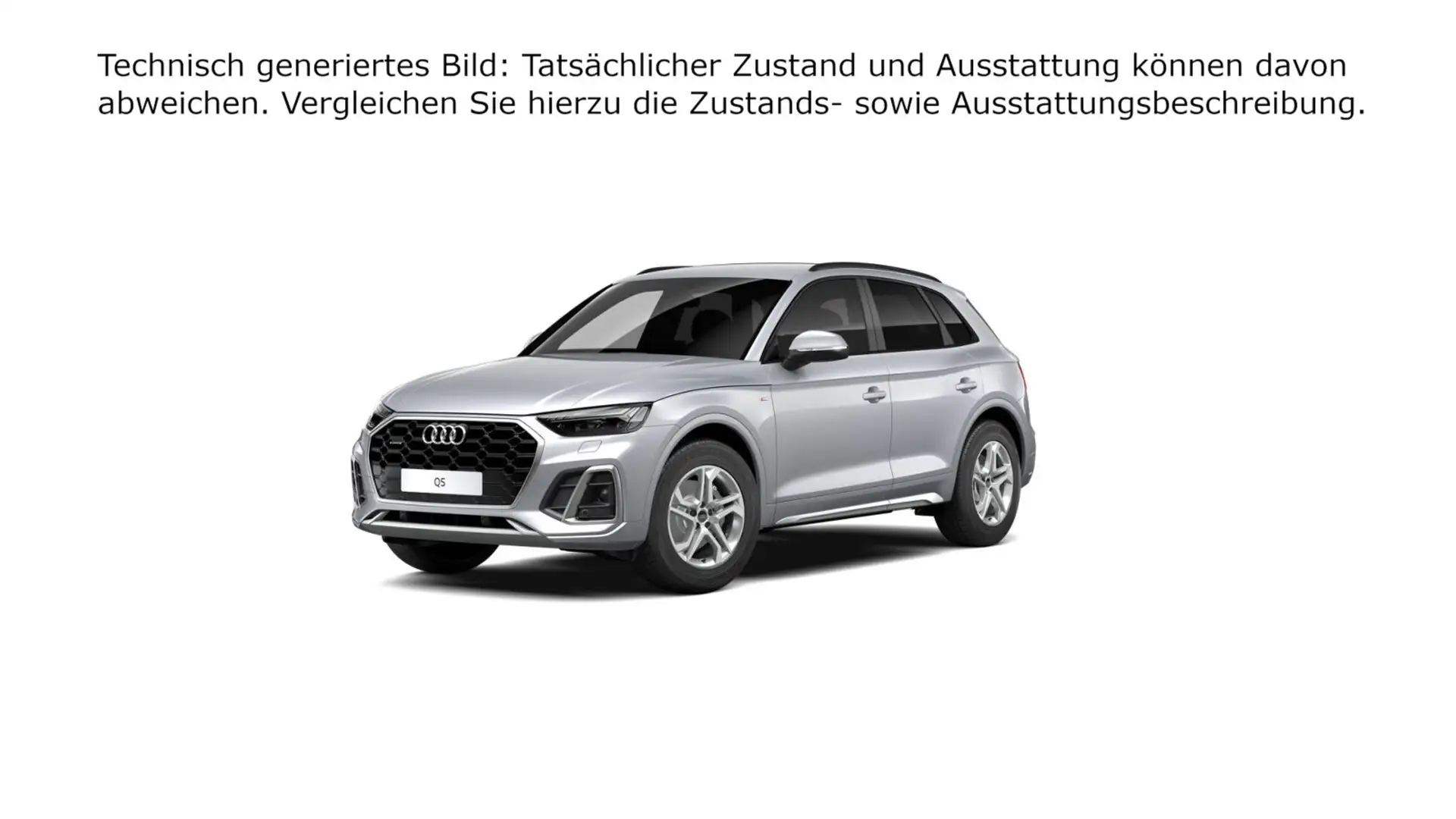 Audi Q5 S line 40 TDI quattro S tronic Silber - 2