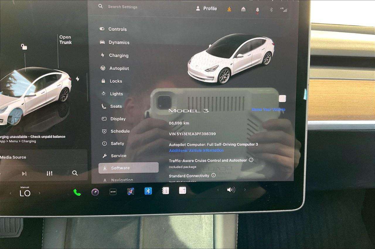 2023 Tesla Model 3 SATIN BLACK WRAP / SELF-DRIVING INCLUDED PACKAGE thumb 19