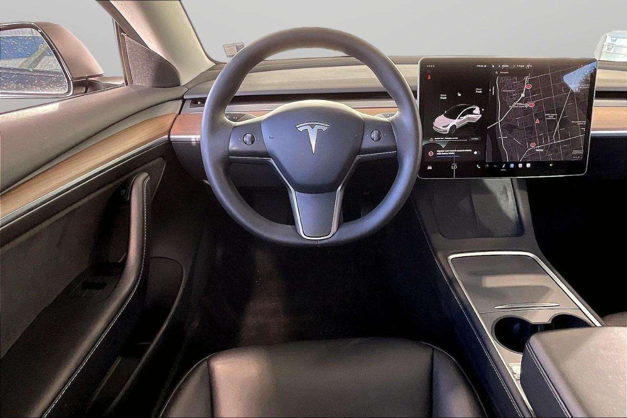 2023 Tesla Model 3 SATIN BLACK WRAP / SELF-DRIVING INCLUDED PACKAGE alt 5