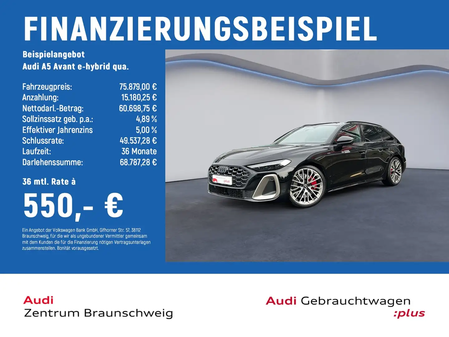 Audi A5 Avant e-hybrid qua. HuD+MEMORY+MATRIX LED+B&O Noir - 2