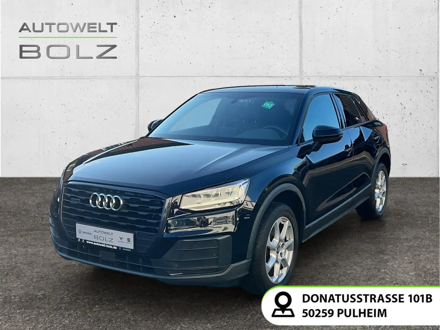 Audi Q2 quattro 2.0 TDI DigiCock LED Kamera SHZ Apple Schwarz - 1