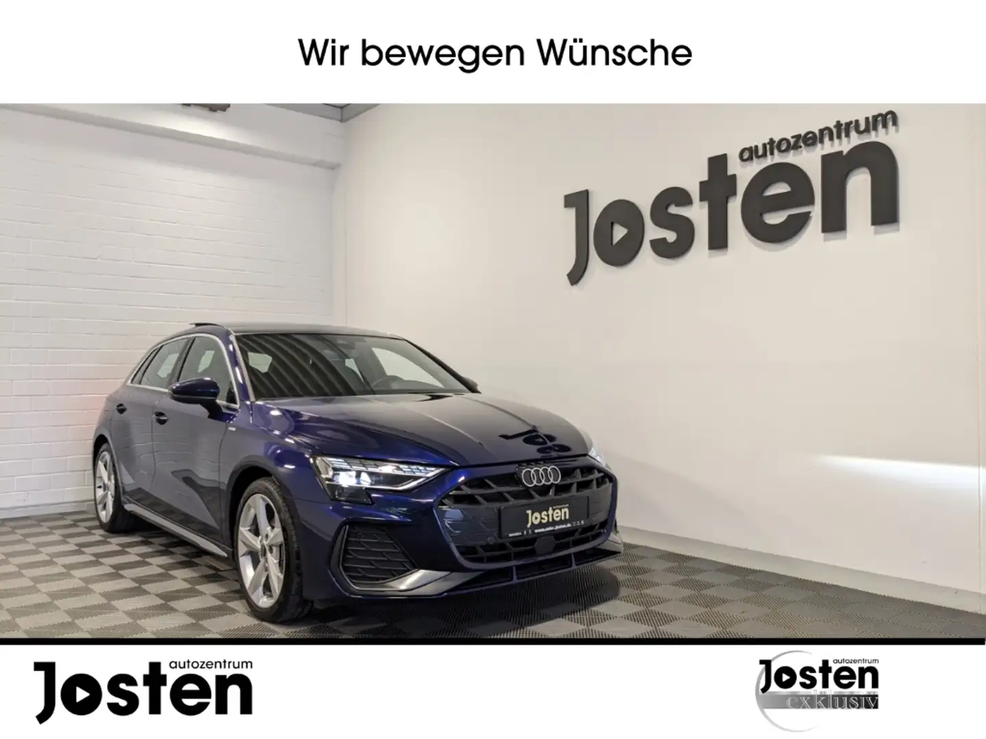 Audi A3 Sportback 35 TDI S line PANO SONOS Matrix CarPlay Blau - 1