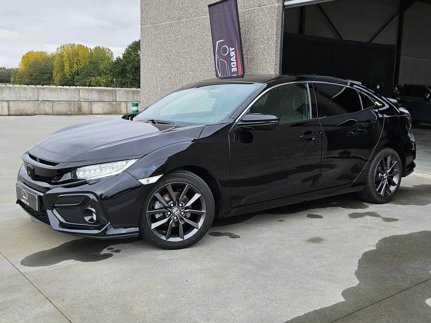 Honda Civic Civic 1.0 i-VTEC Executive CVT MY21*LEATHER*CAM*.. Zwart - 1