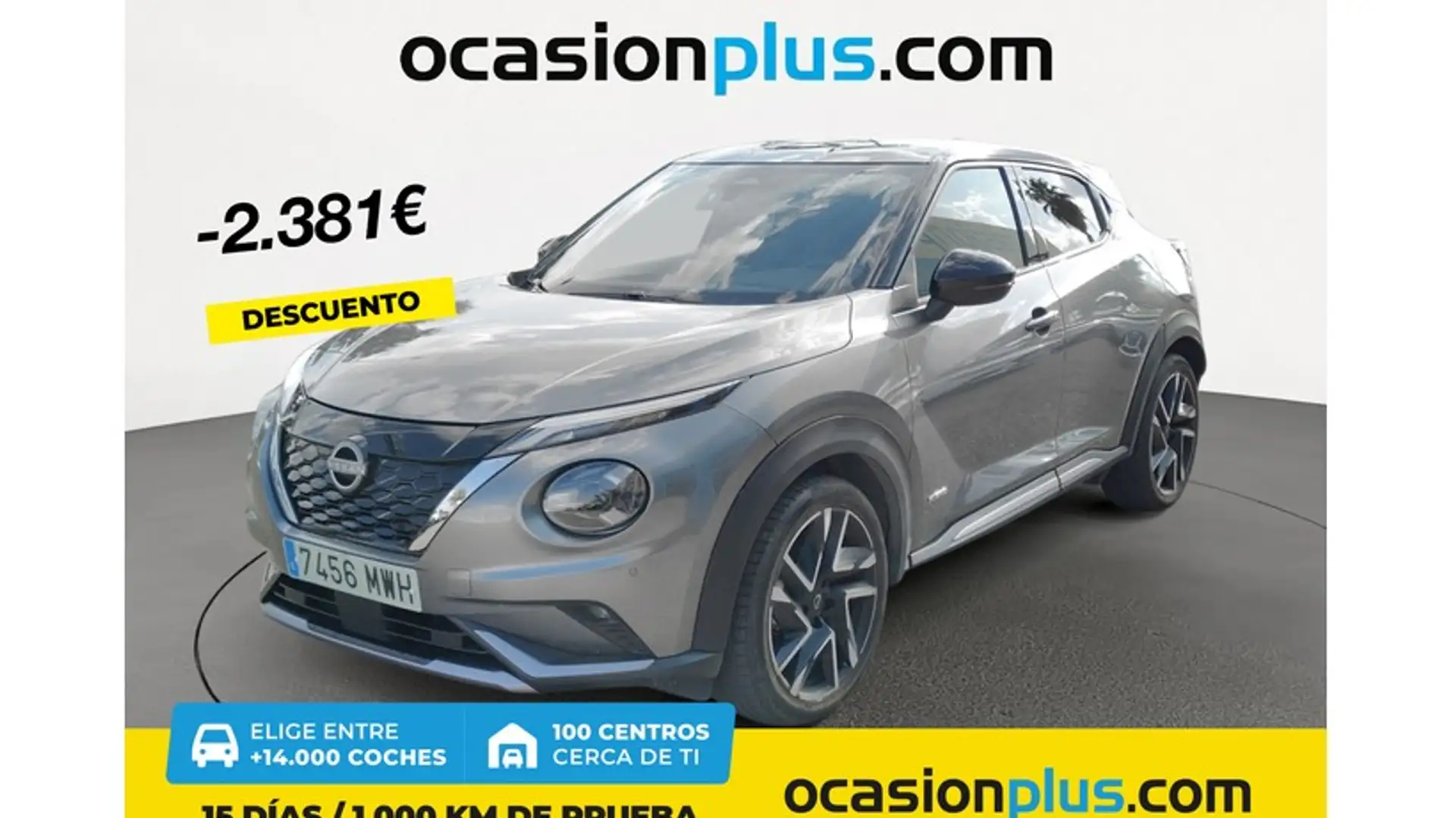 Nissan Juke 1.6 Hybrid N-Connecta Auto Gris - 1