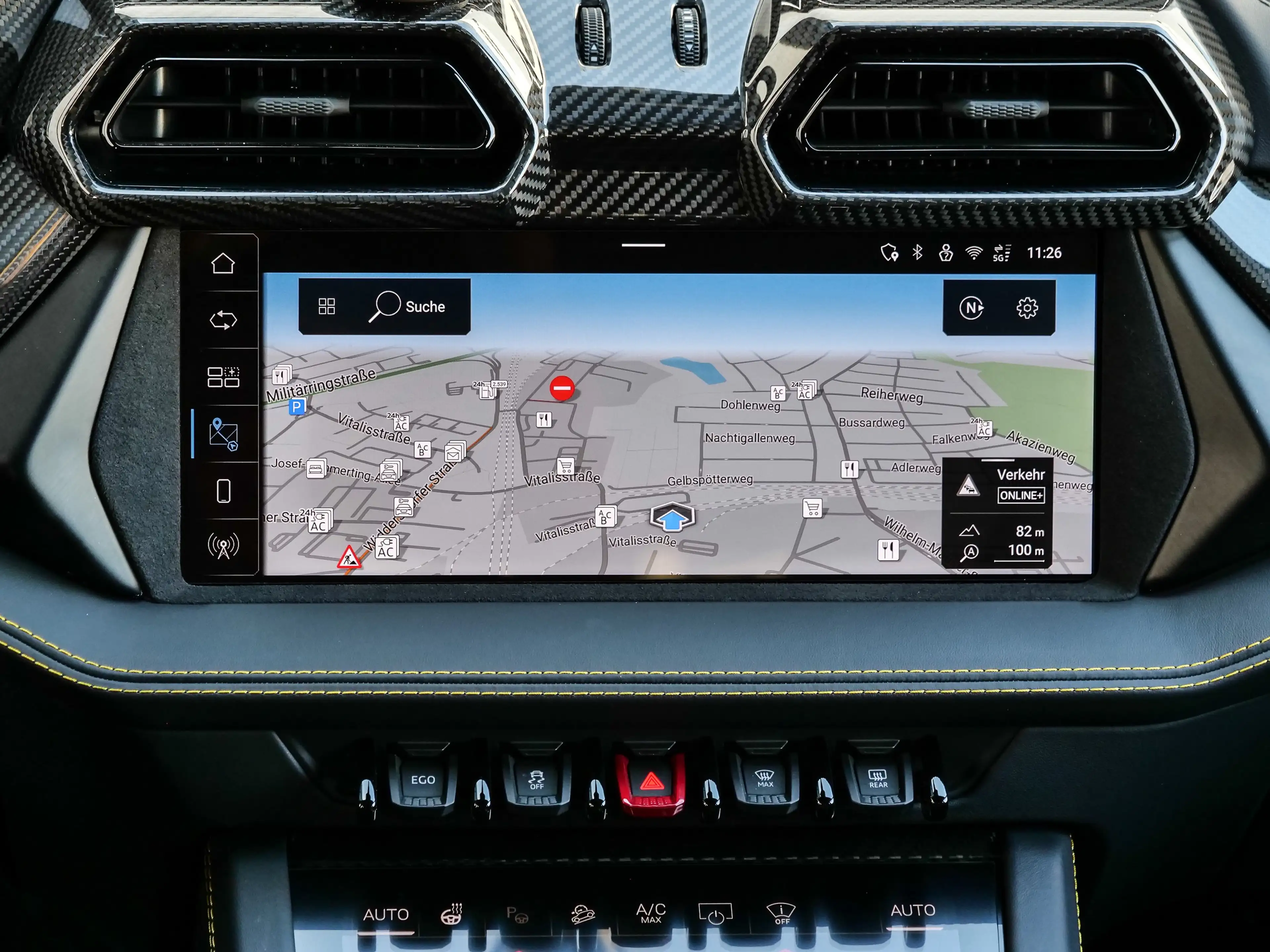 Lamborghini Urus SE Grigio Keres, Panoramic Roof, Style Pack — photo 14