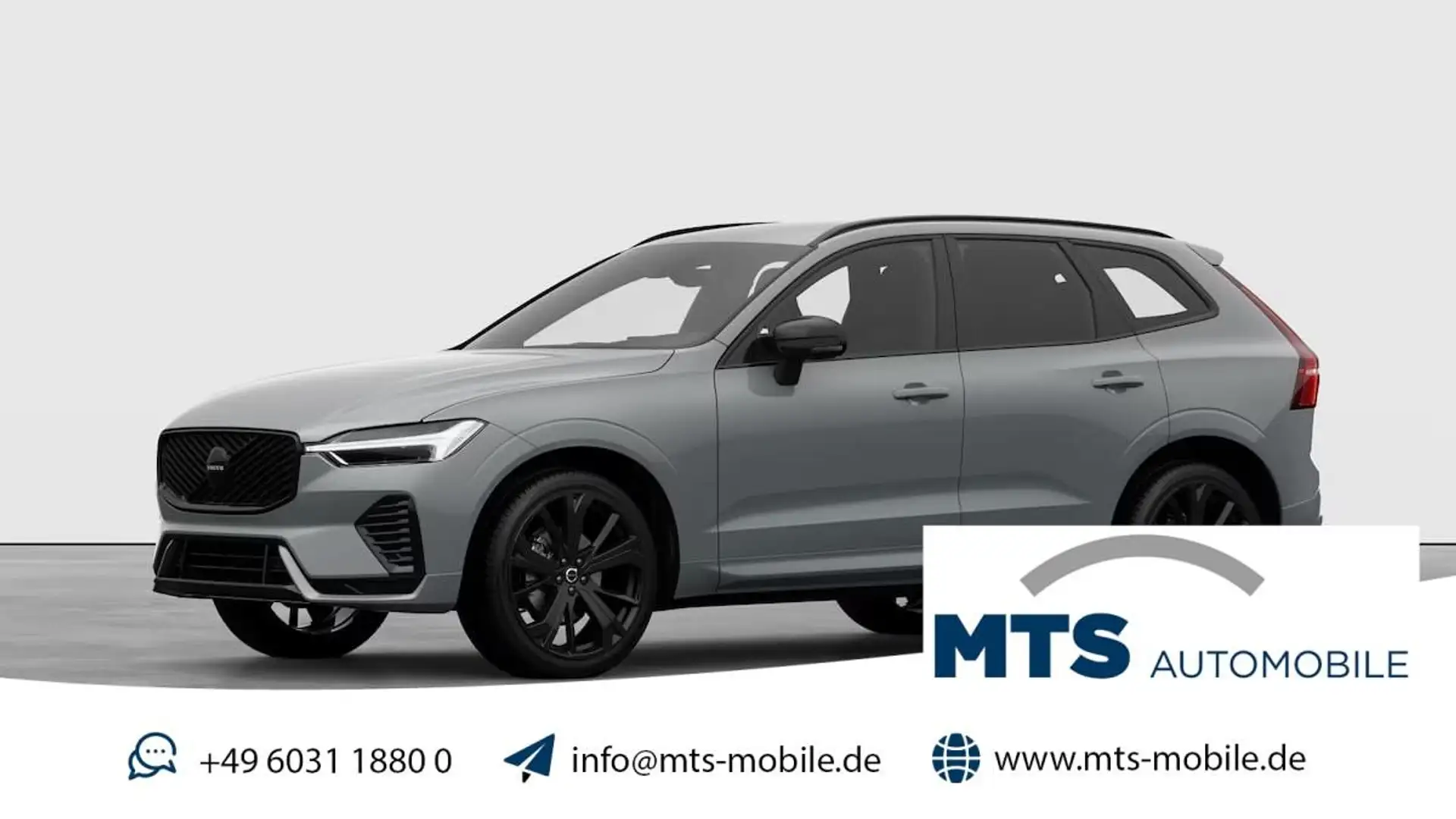 Volvo XC60 B5 AWD Plus Black Edition H/K RFK TH-LED Šedá - 1