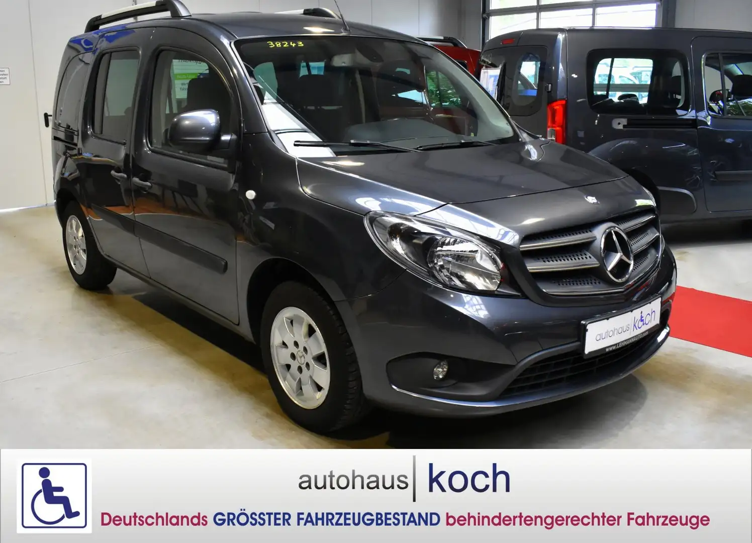 Mercedes-Benz Citan 112 EU6 Tourer Edition rollstuhlgerecht Szary - 2