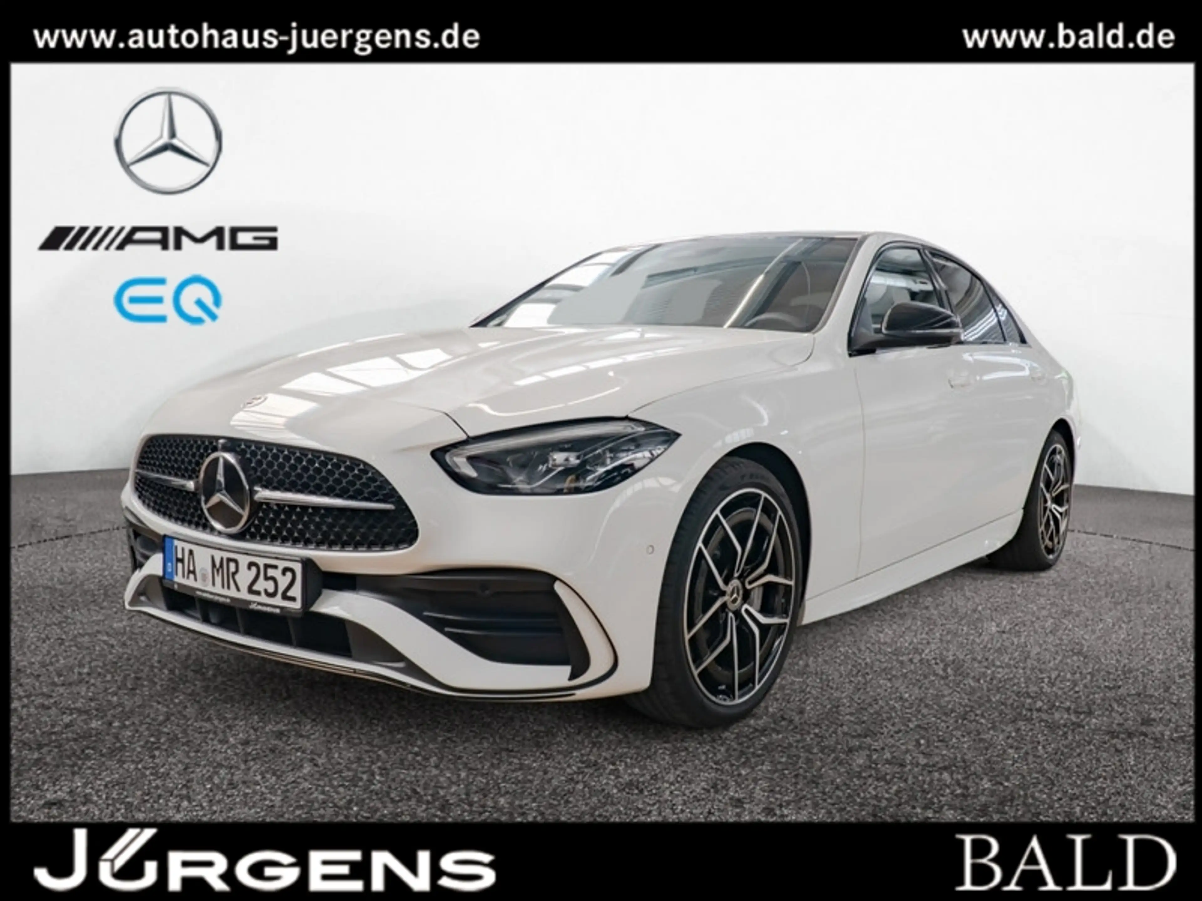 Mercedes-Benz C 200 AMG-Sport/Pano/Burm/Night/Sitzklima/Distr