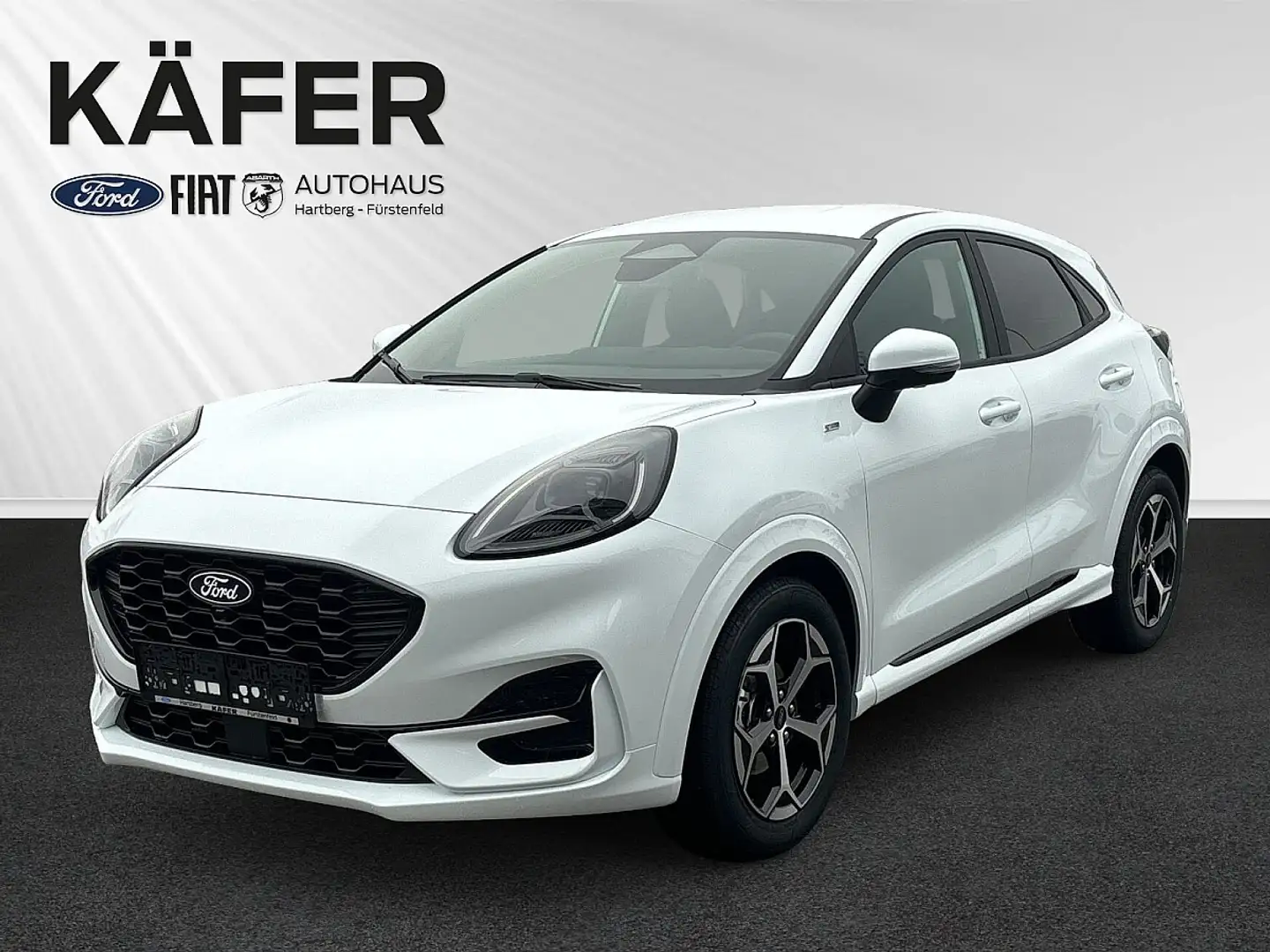 Ford Puma 1,0 EcoBoost Hybrid ST-Line Weiß - 1