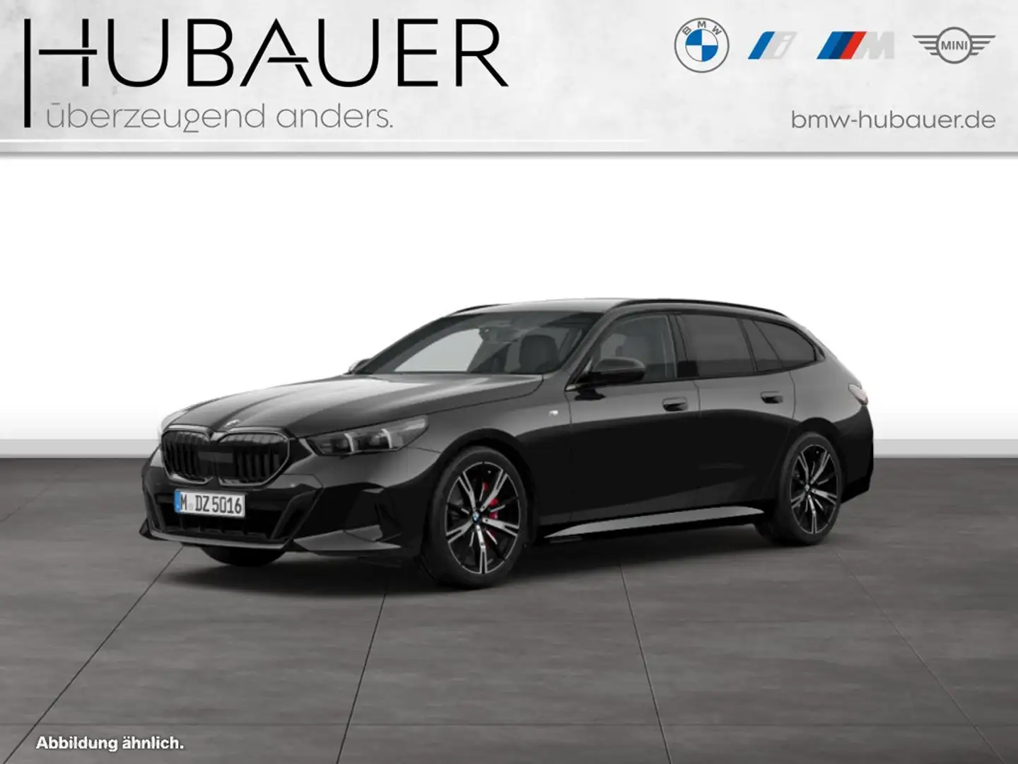 BMW 520 d Touring [M Sport Pro, AHK, ACC, h&k Sound] Schwarz - 1