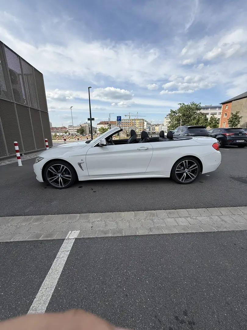 BMW 435 BMW435D xDrive M Sport Packet Cabrio 2HD Weiß - 2
