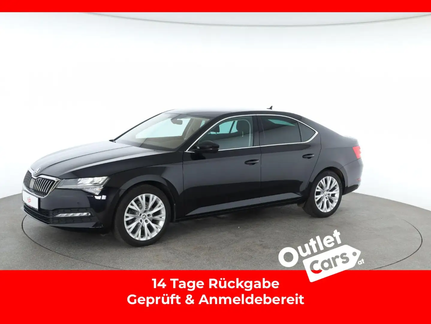 Skoda Superb 2.0 TDI Amb. DSG LED+RADAR+RFK+LENKRDHZG Schwarz - 1