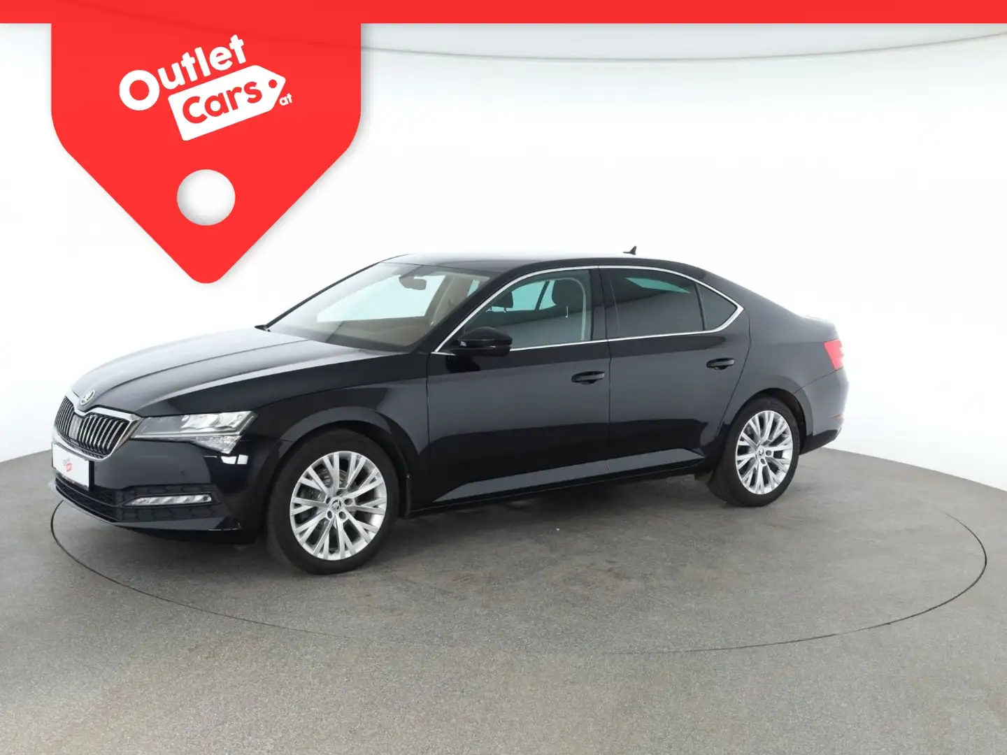 Skoda Superb 2.0 TDI Amb. DSG LED+RADAR+RFK+LENKRDHZG Schwarz - 1