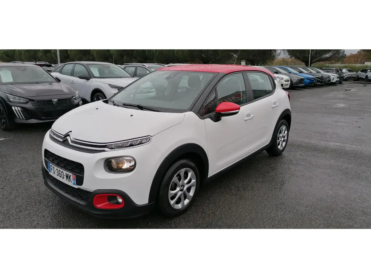 Citroen C3 1.5 BlueHDi 100 Feel Business +GPS Blanc - 2