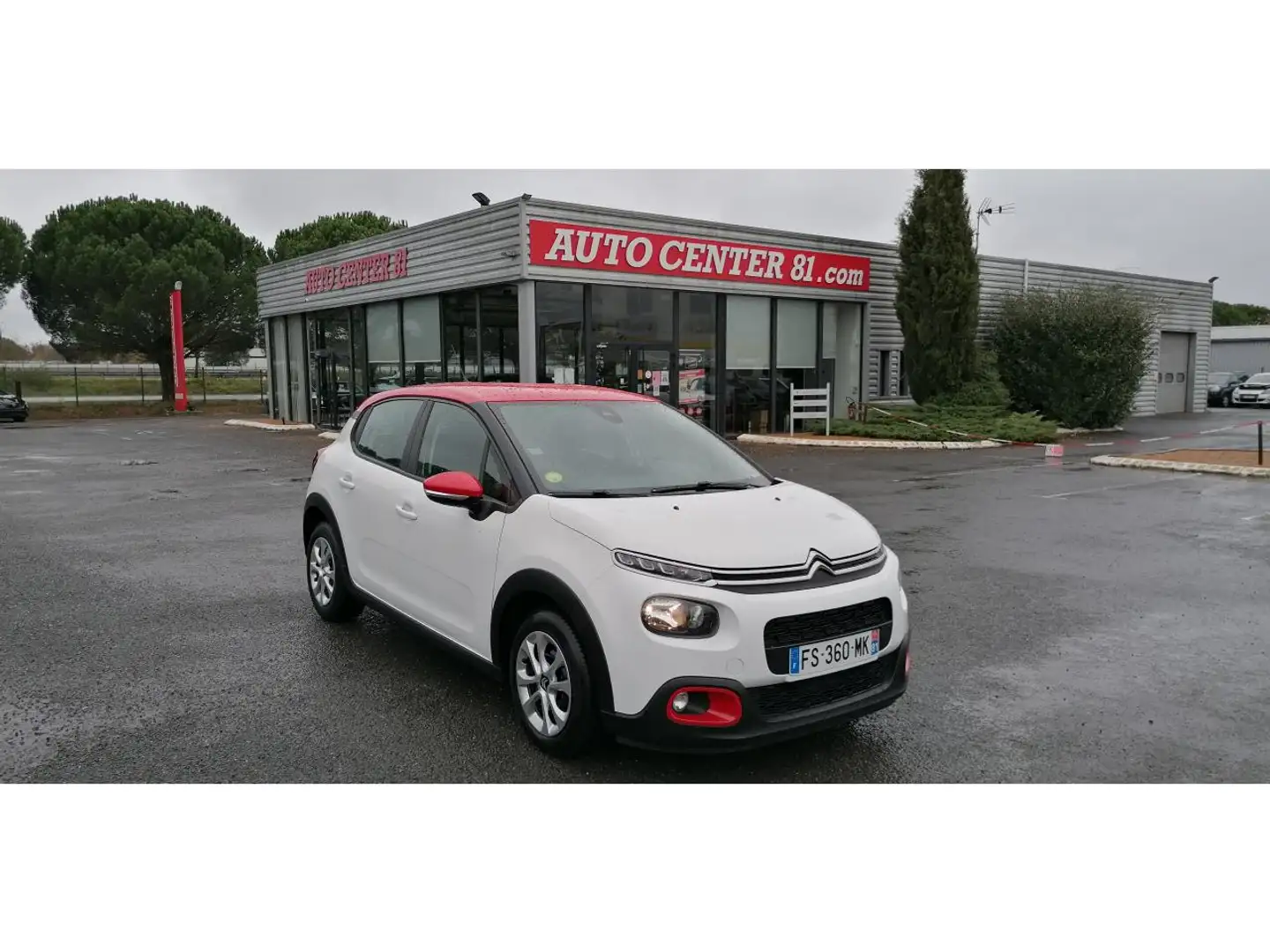 Citroen C3 1.5 BlueHDi 100 Feel Business +GPS Blanc - 1