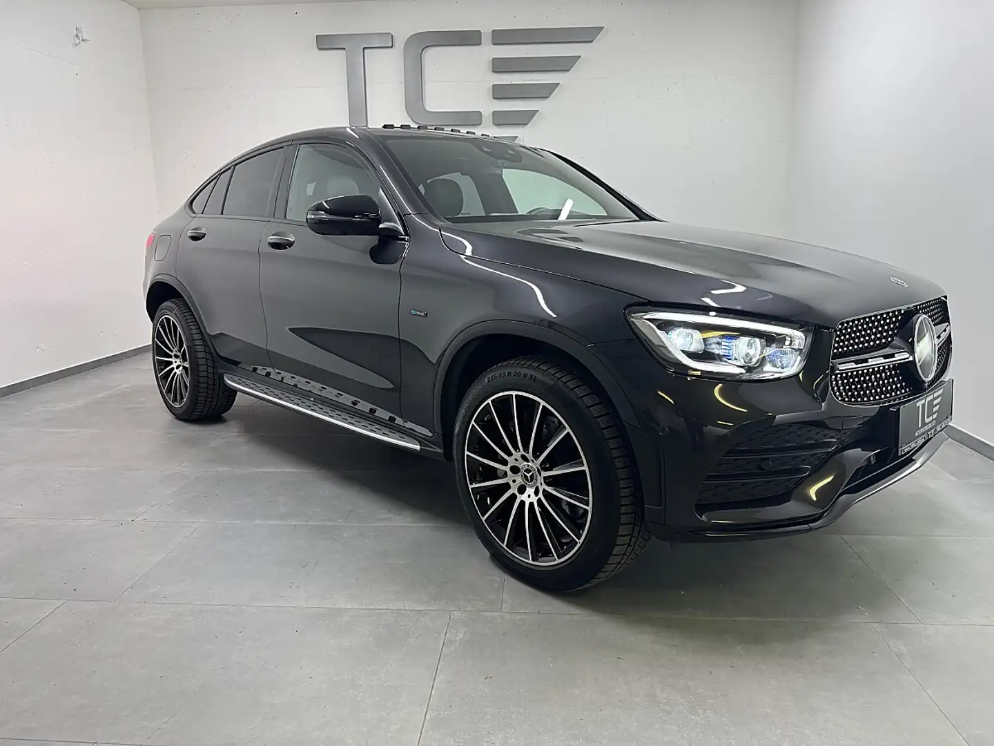 Mercedes-Benz GLC 300 de Coupe, AMG, AHK, Burmester, Glasdach, ... Grau - 2