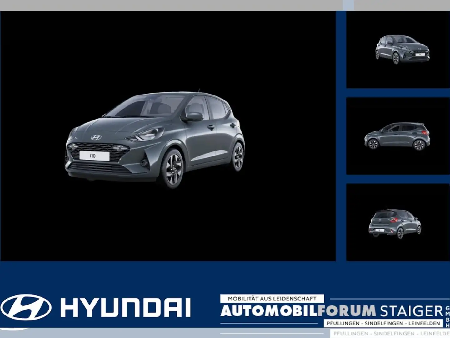 Hyundai i10 1.0 Trend inkl. Komfort-Paket Grau - 1