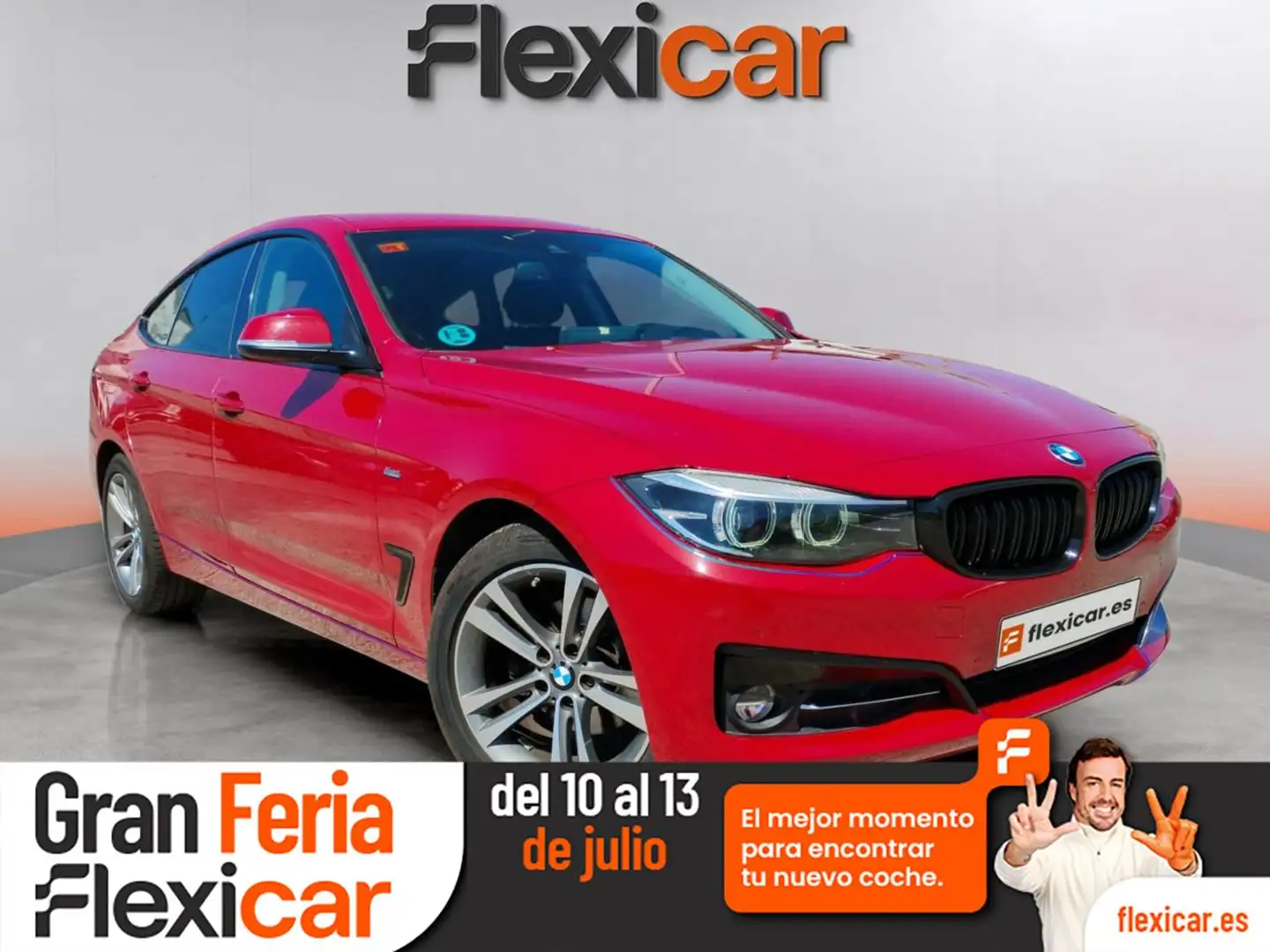 BMW 320 320dA Gran Turismo xDrive Rojo - 1