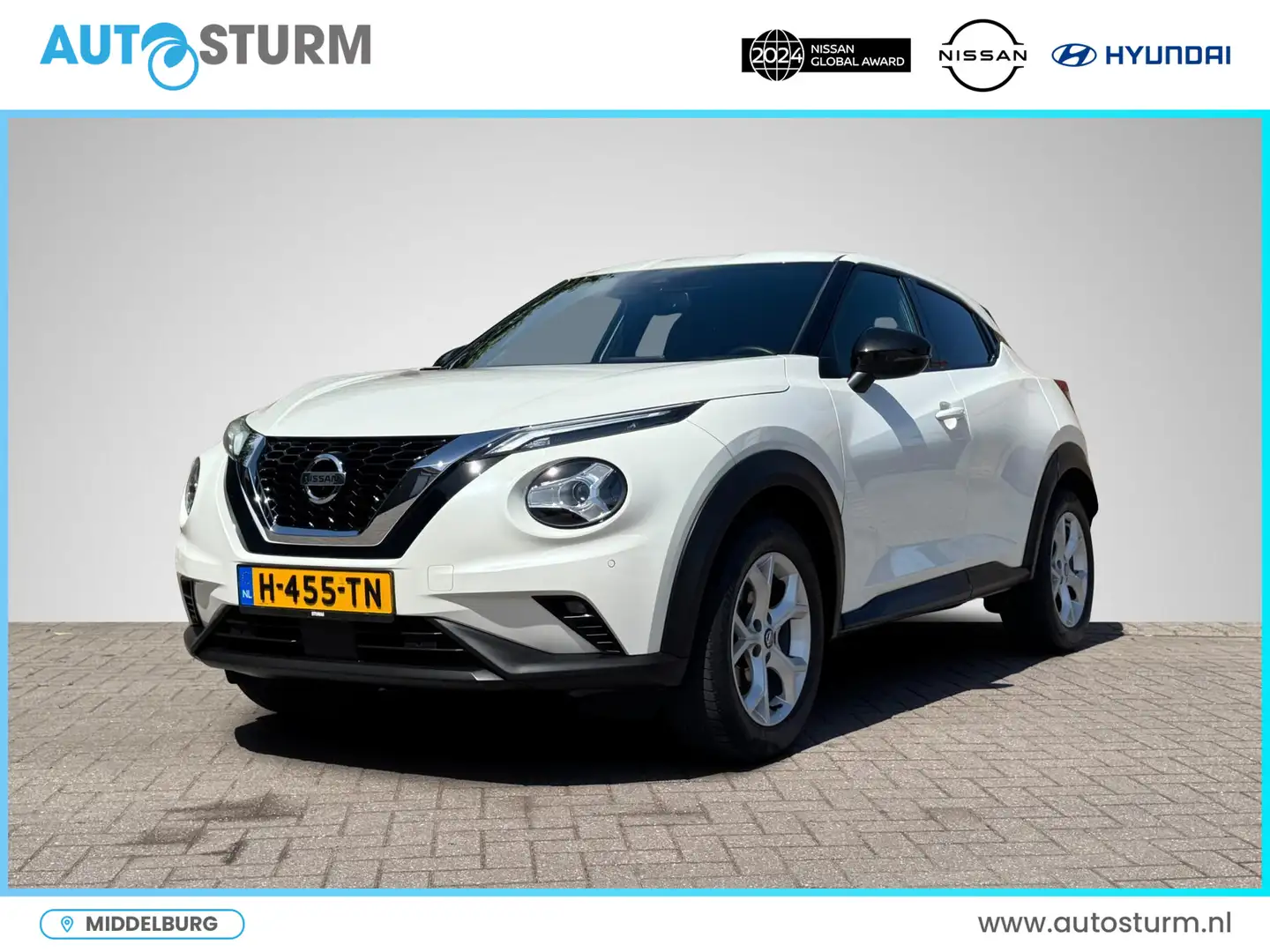 Nissan Juke 1.0 DIG-T N-Connecta Parking Pack | Trekhaak | Nav Blanc - 1