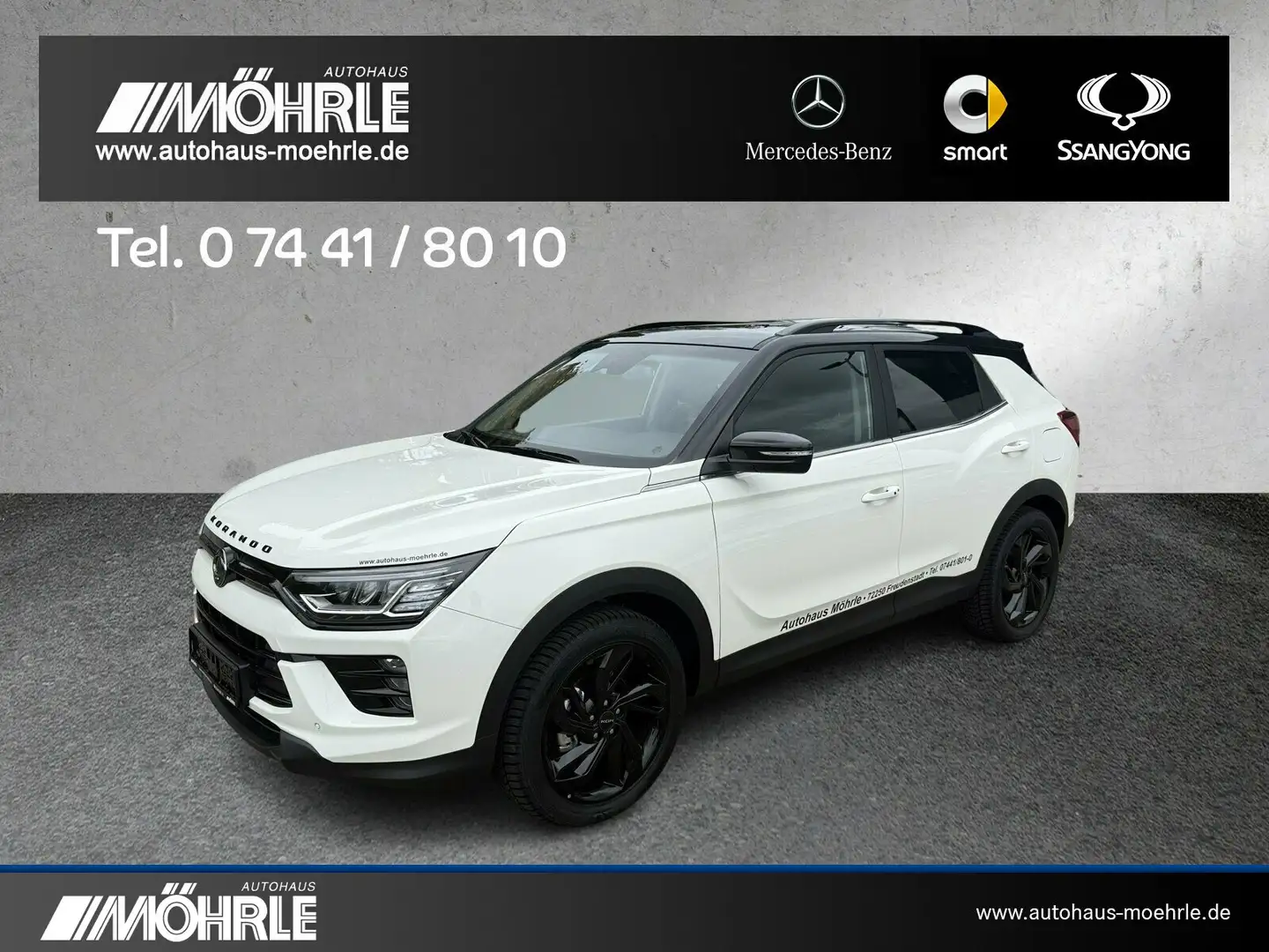 KGM Korando Korando 1.5 P Black 19 Zoll Lenkradheizung LED Blanc - 2