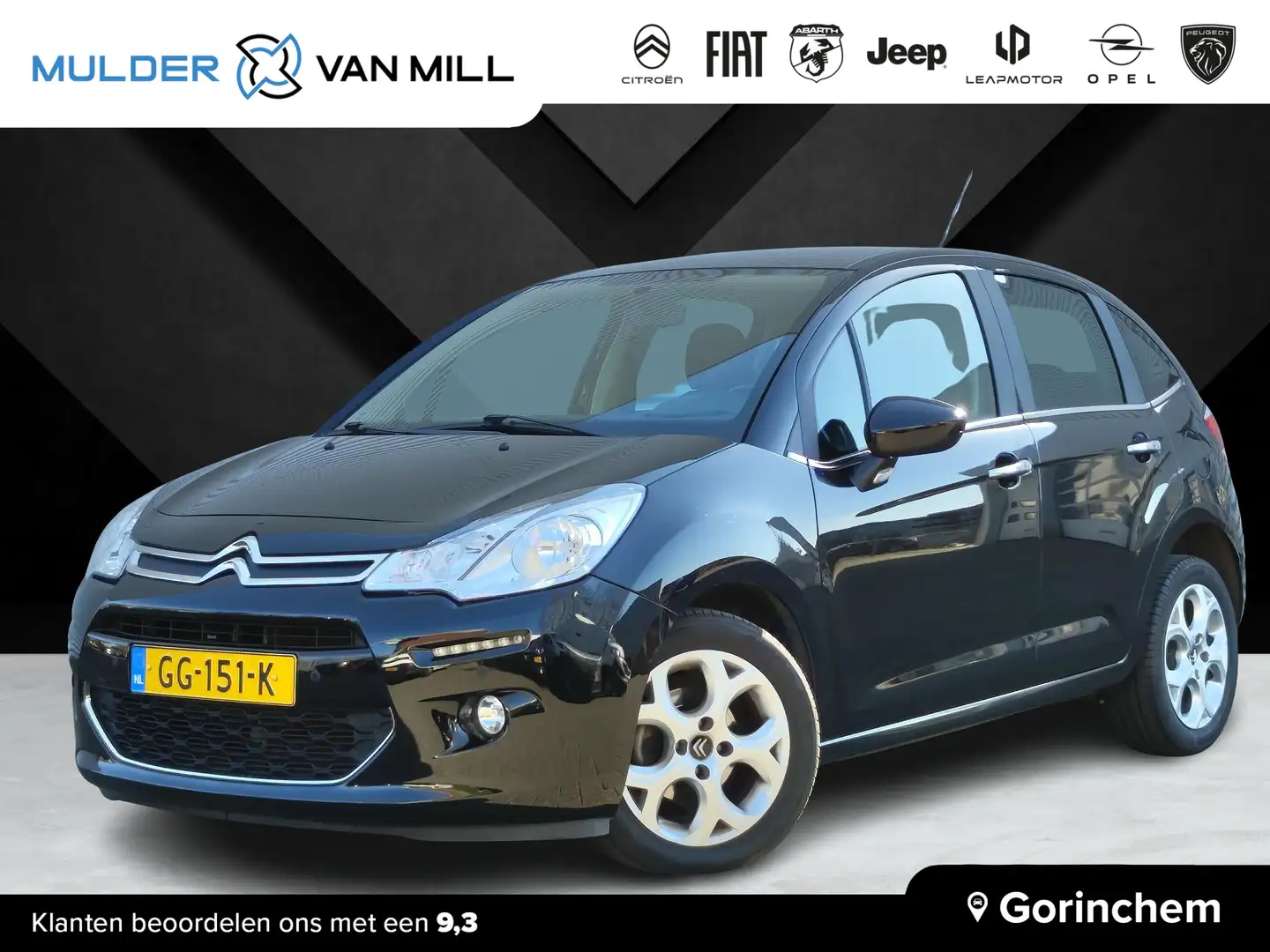 Citroen C3 Collection 1.2 PureTech 82pk ETG AUTOMAAT | NAVI | Zwart - 1