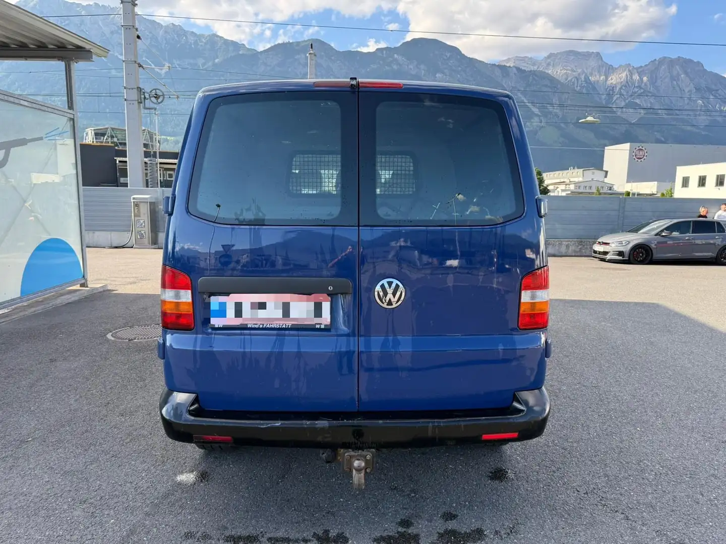 Volkswagen T5 Doka - Kastenwagen LR TDI DPF 4 Blauw - 2