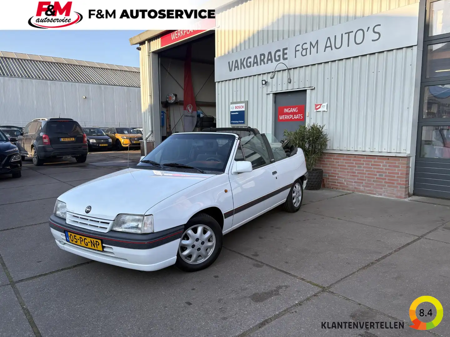 Opel Kadett 1.6i bertone cabriolet Blanco - 1