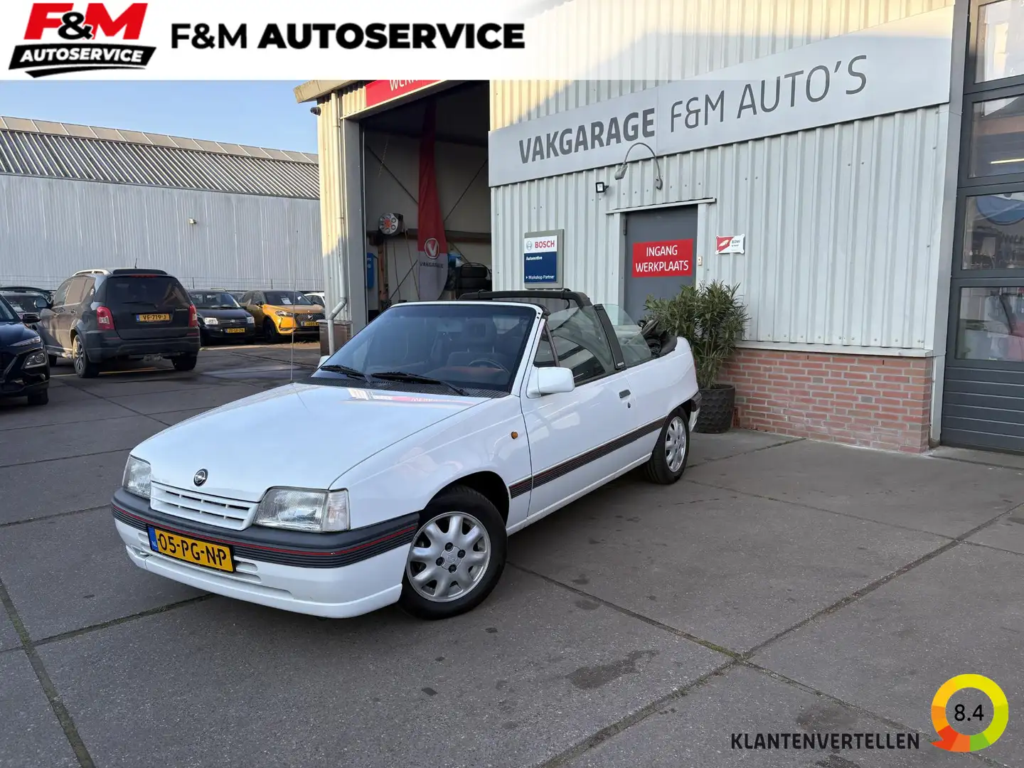 Opel Kadett 1.6i bertone cabriolet Weiß - 1