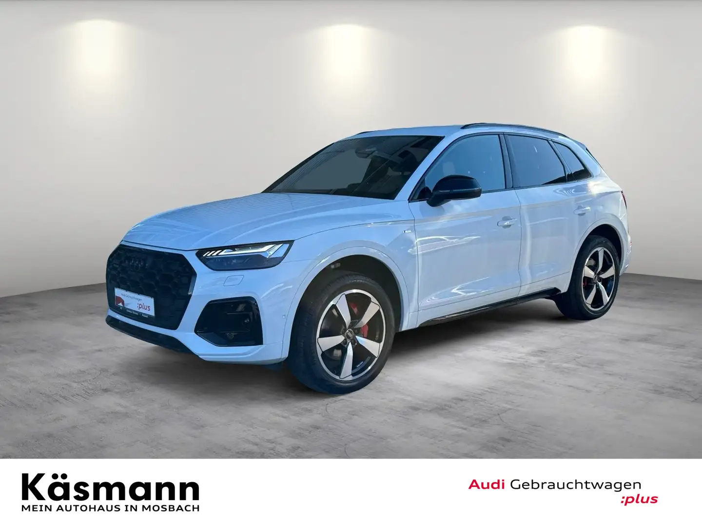 Audi Q5 S line 40TDI quattro AHK B&O 360° MATRIX ACC Weiß - 2